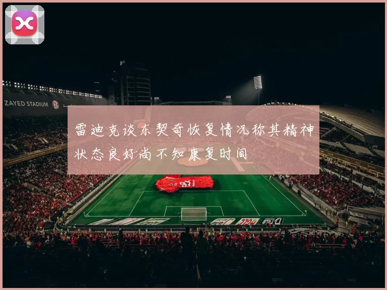 雷迪克谈东契奇恢复情况称其精神状态良好尚不知康复时间